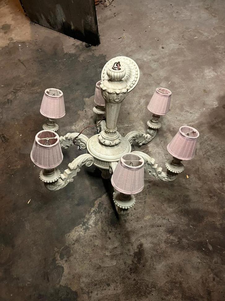 Kroonluchters Louis XV / Barokstijl, Huis en Inrichting, Lampen | Kroonluchters, Gebruikt, Ophalen