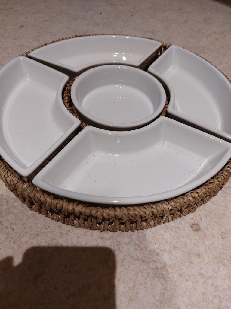 Tapas schaal, Huis en Inrichting, Woonaccessoires | Schalen en Manden, Ophalen, Schaal