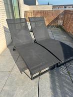 Deux chaises longues de jardin en aluminium signées Vinci, Enlèvement, Comme neuf, Aluminium