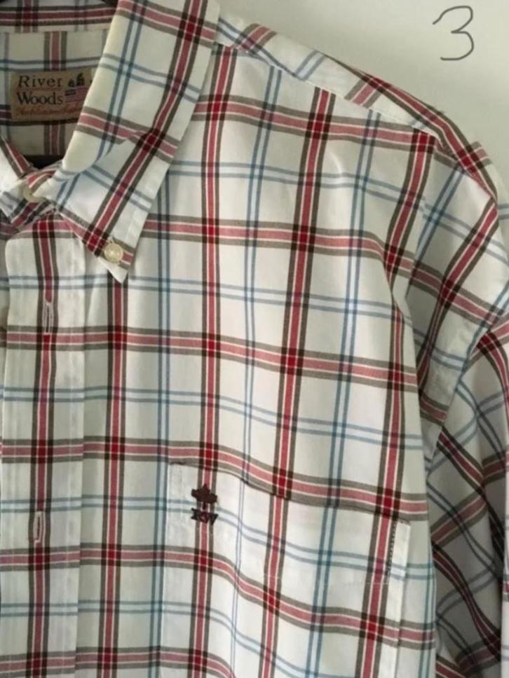 Herenhemden River Woods, maat XL, Vêtements | Hommes, Chemises, Comme neuf, Enlèvement ou Envoi