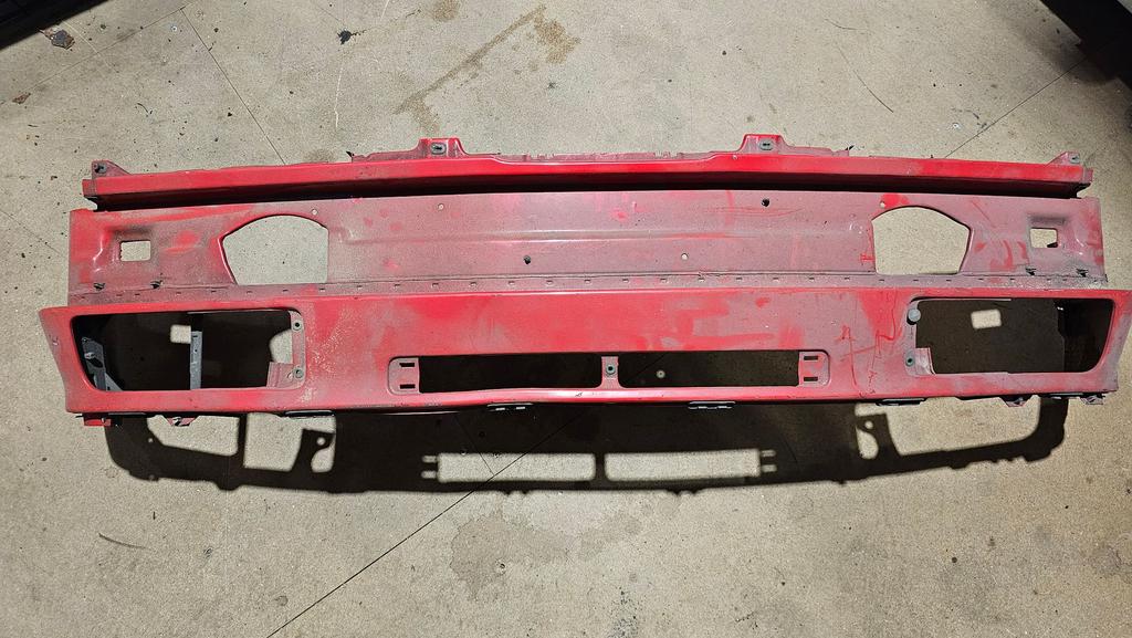 Voorfront front rood gebruikt BMW E30 Type 2 1987- / cabrio, Gebruikt, -, Ophalen of Verzenden, Bumper
