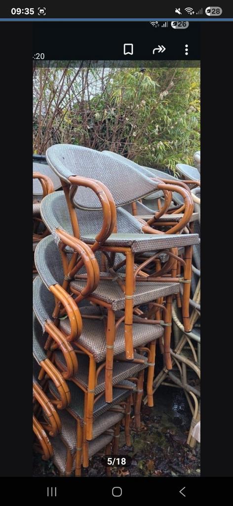 Terrasstoelen tegen stuntprijzen horecameubilair lot partij, Hobby en Vrije tijd, Feestartikelen | Verhuur, Ophalen of Verzenden