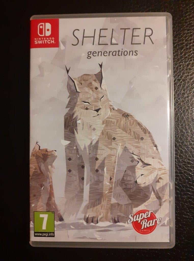 Shelter generations Super rare Games voor Switch, Ophalen, Overige genres, 1 speler, Zo goed als nieuw