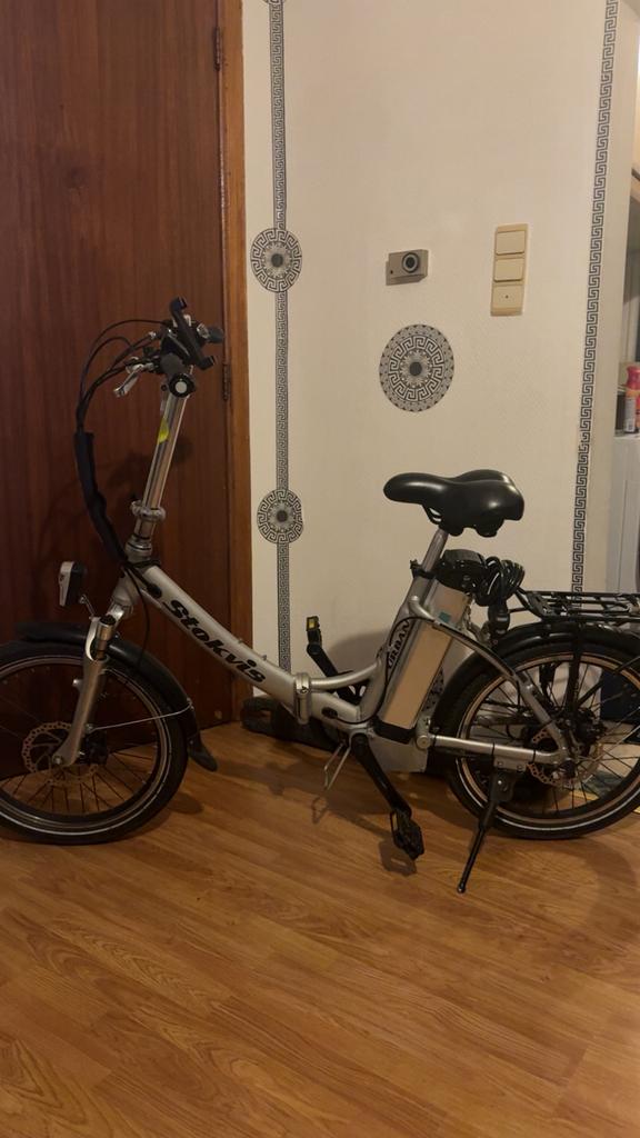 Elektrische vouwfiets, Fietsen en Brommers, Elektrische fietsen, Ophalen, Gebruikt