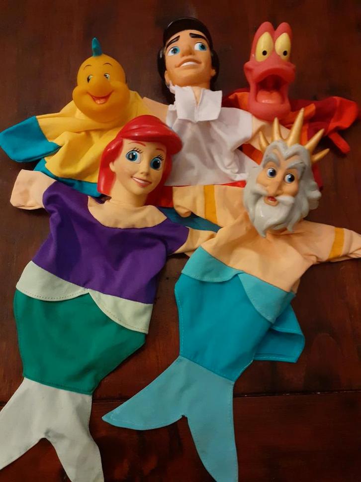 Kleine zeemeermin handpoppen, Collections, Poupées, Enlèvement ou Envoi