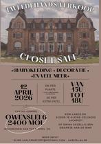 Rommelmarkt Mol-Gompel 12 april 2026, Ophalen, Zo goed als nieuw