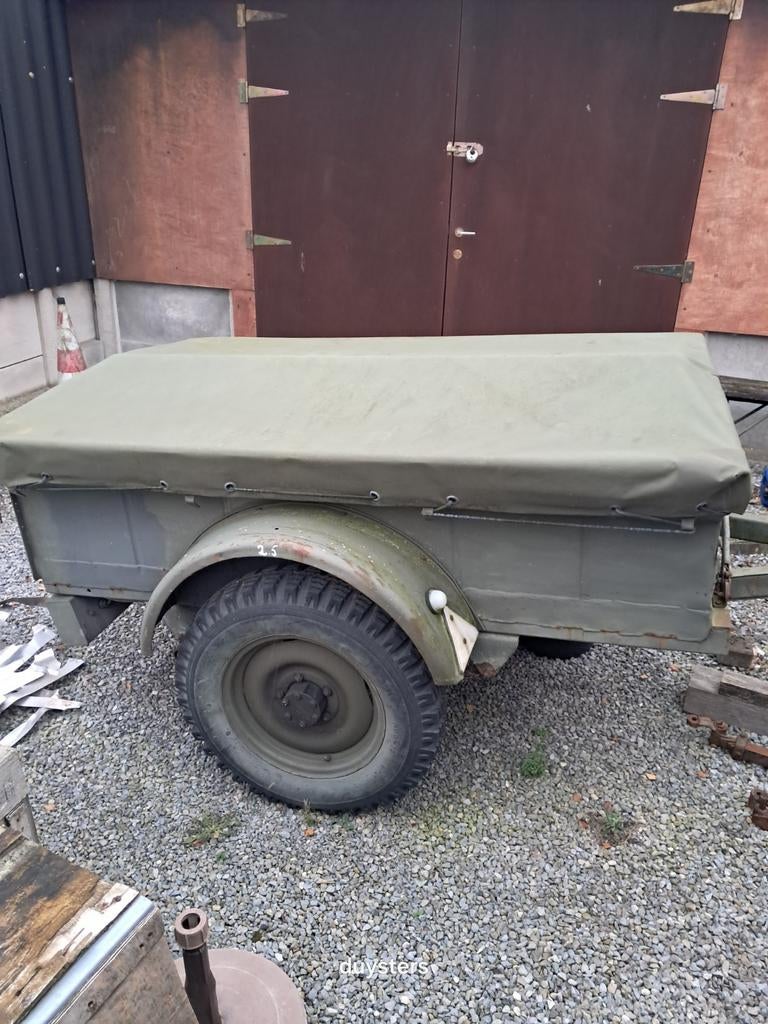 Remorque Jeep Willys, Collections, Objets militaires | Général, Enlèvement