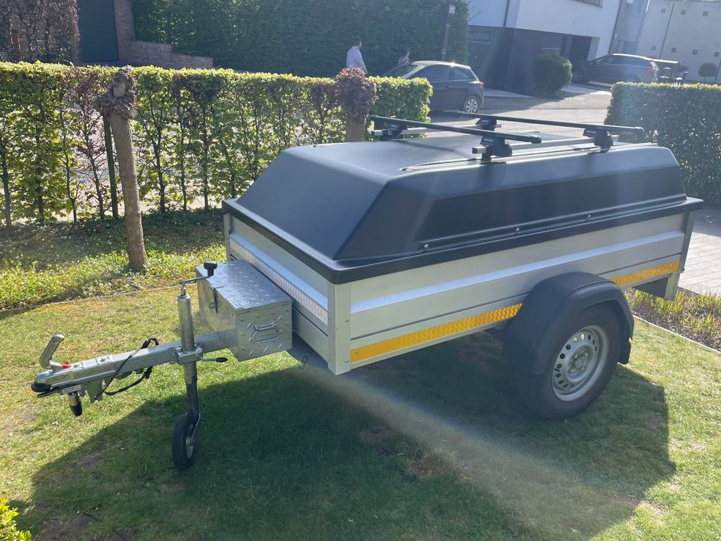 Bagagewagen Hapert, Ophalen, Gebruikt