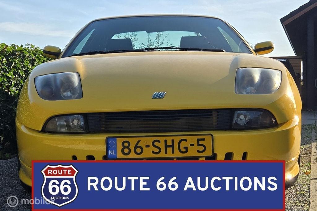 Fiat Coupé 1.8 16V | 1996 | Route 66 Auctions, Auto's, Zwart, Bedrijf, Handgeschakeld, Overige carrosserie