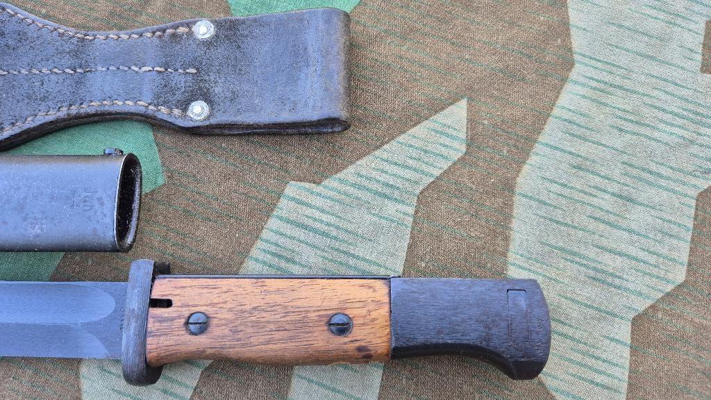 Baïonnette 84/98, Envoi