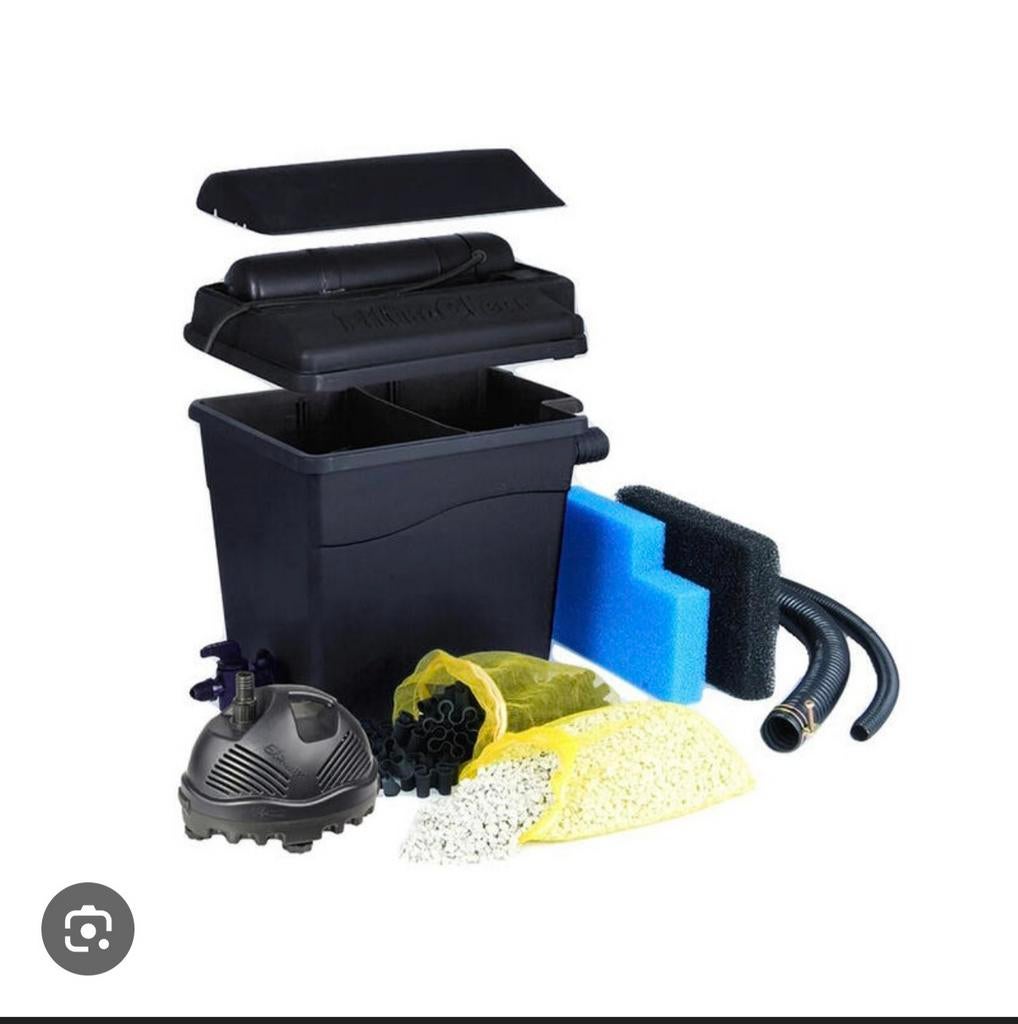 ENSEMBLE COMPLET FILTRATION ÉTANG, Jardin & Terrasse, Enlèvement