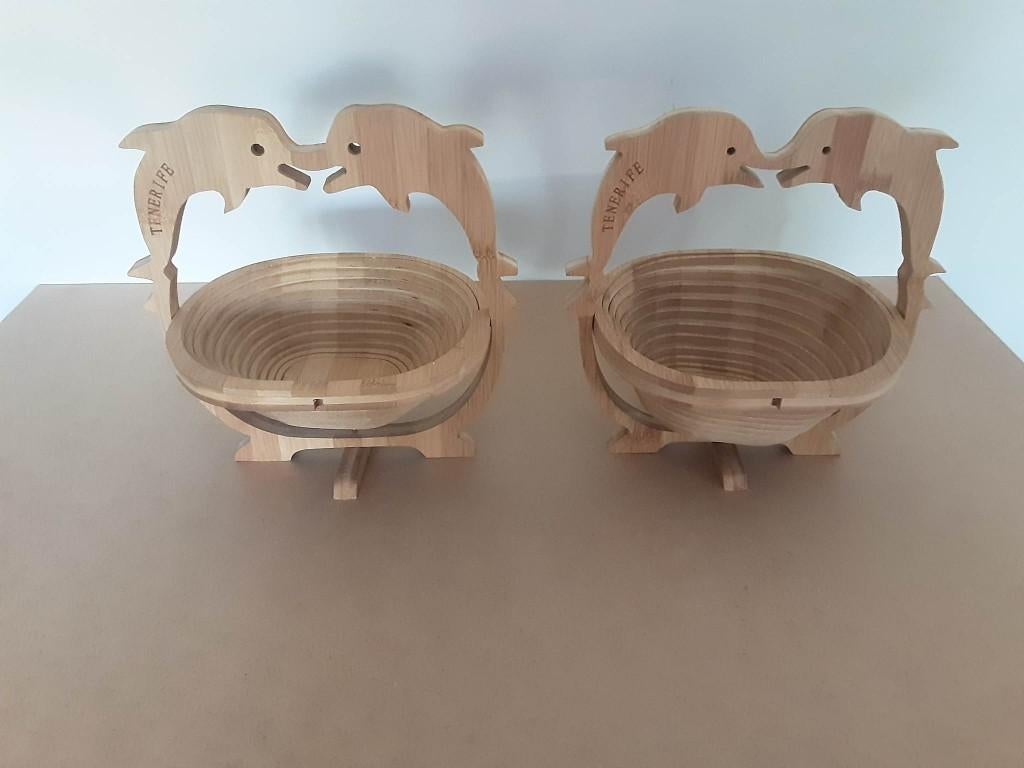 fruitmand hout, Ophalen of Verzenden, Nieuw, Hout