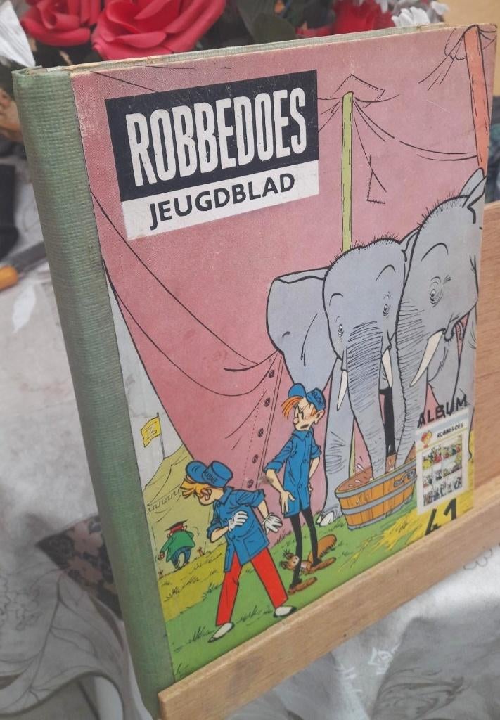 robbedoes verzamelalbum nr 41, Enlèvement ou Envoi, Une BD, FRANQUIN, Utilisé