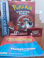 Pokémon rubis authentique boite et jeux, Consoles de jeu & Jeux vidéo, Enlèvement ou Envoi