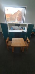 Zelfgemaakt speelgoedkeuken van hoge kwaliteit, Kinderen en Baby's, Speelgoed | Speelkeukens, Ophalen, Zo goed als nieuw, Hout