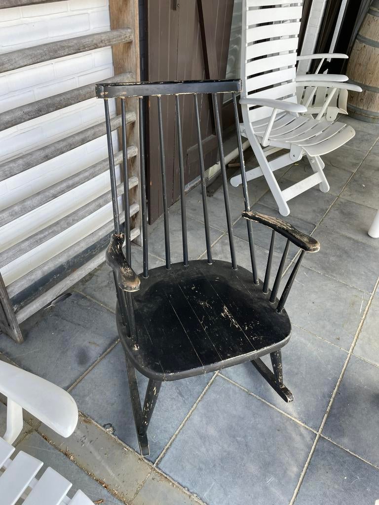 Fauteuil à bascule, Jardin & Terrasse, Enlèvement, Utilisé, Bois
