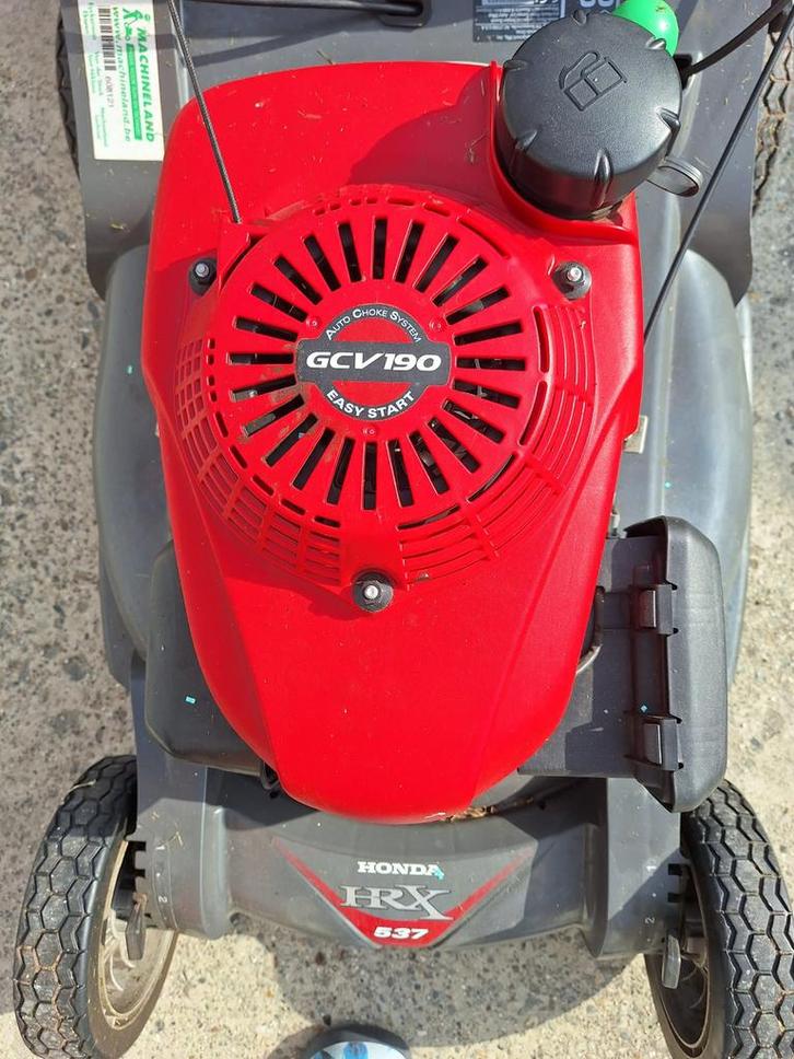 Grasmaaier Honda, Tuin en Terras, Grasmaaiers, Gebruikt, Benzine-grasmaaier, 50 cm of meer, Cirkelmaaier, Opvangzak, Opvangbak