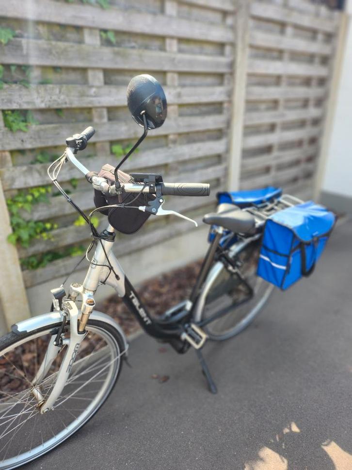 Electrische damesfiets, Vélos & Vélomoteurs, Vélos électriques, Utilisé, Autres marques, 51 à 55 cm, 50 km par batterie ou plus