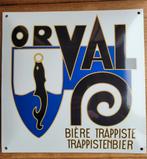 Magnifique plaque émaillée ORVAL 30x30, Enlèvement ou Envoi