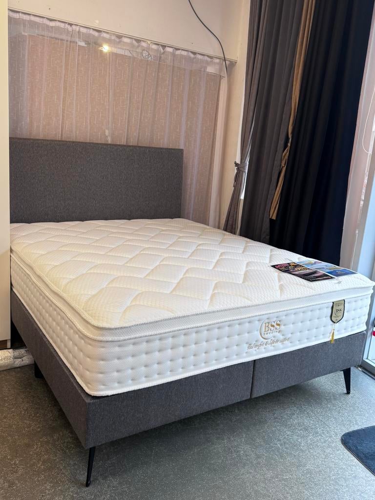 Comfortabel bed, Ophalen, Verstelbaar, 200 cm, 160 cm