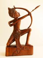 grote Bali boogschutter 38 cm Art Deco stijl Balinees, Antiek en Kunst, Ophalen of Verzenden