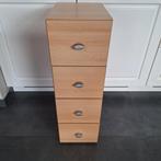 Bijzet kast 4 laden, Ophalen, Minder dan 50 cm, Gebruikt, 3 of 4 laden