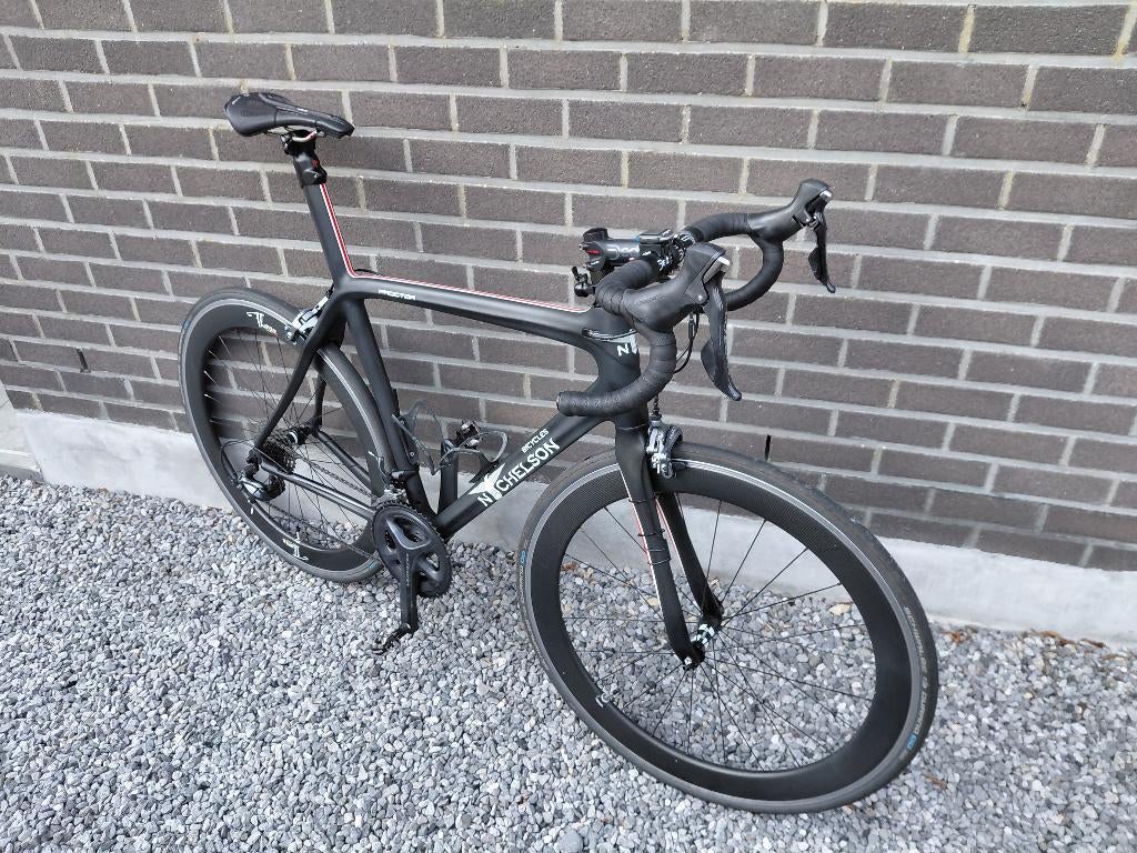 Koersfiets Nichelson Proctor carbon, Fietsen en Brommers, 28 inch, Velgrem, Zo goed als nieuw, 57 tot 61 cm