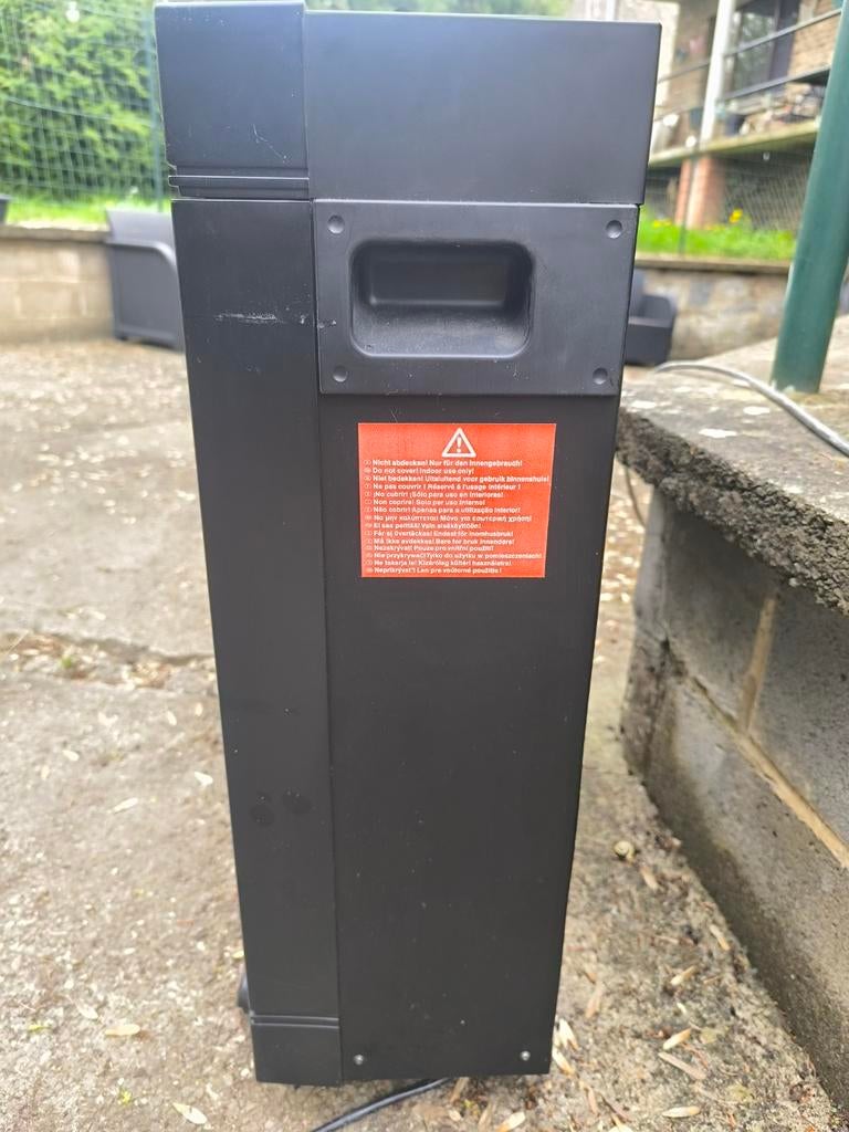 Poêle électrique décoration