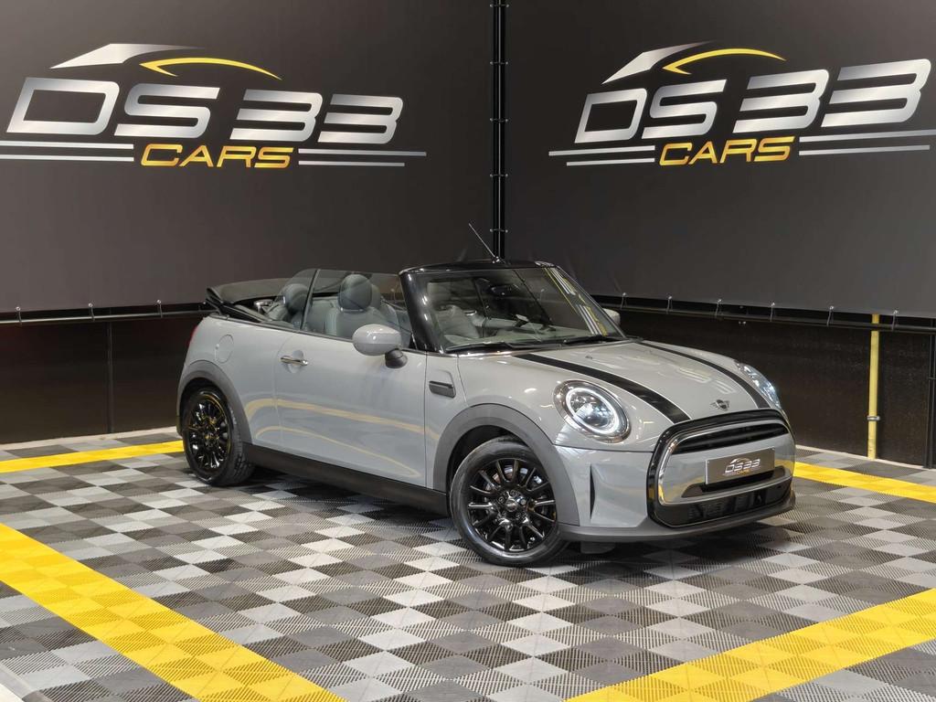 MINI Cooper Cabrio 1.5 Sport/LED/Leder/PDC/Cruise/Ambi/DigiA, Cuir, Argent ou Gris, Achat, Entreprise