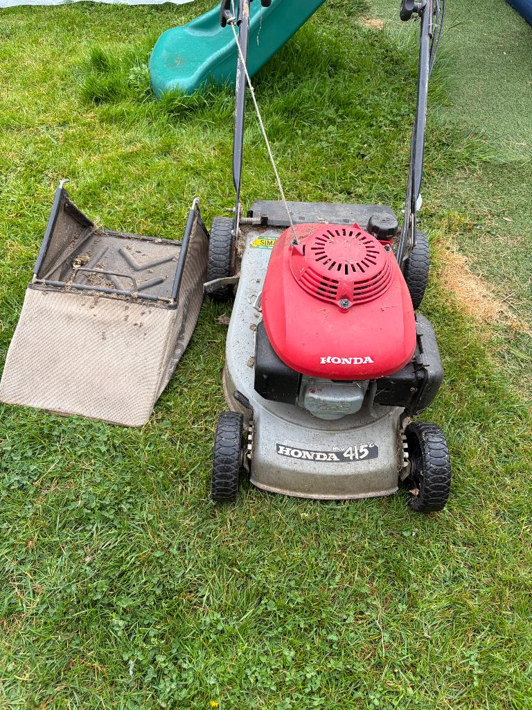 Honda grasmaaier op gas, Tuin en Terras, Ophalen, Cirkelmaaier, Honda, Gebruikt
