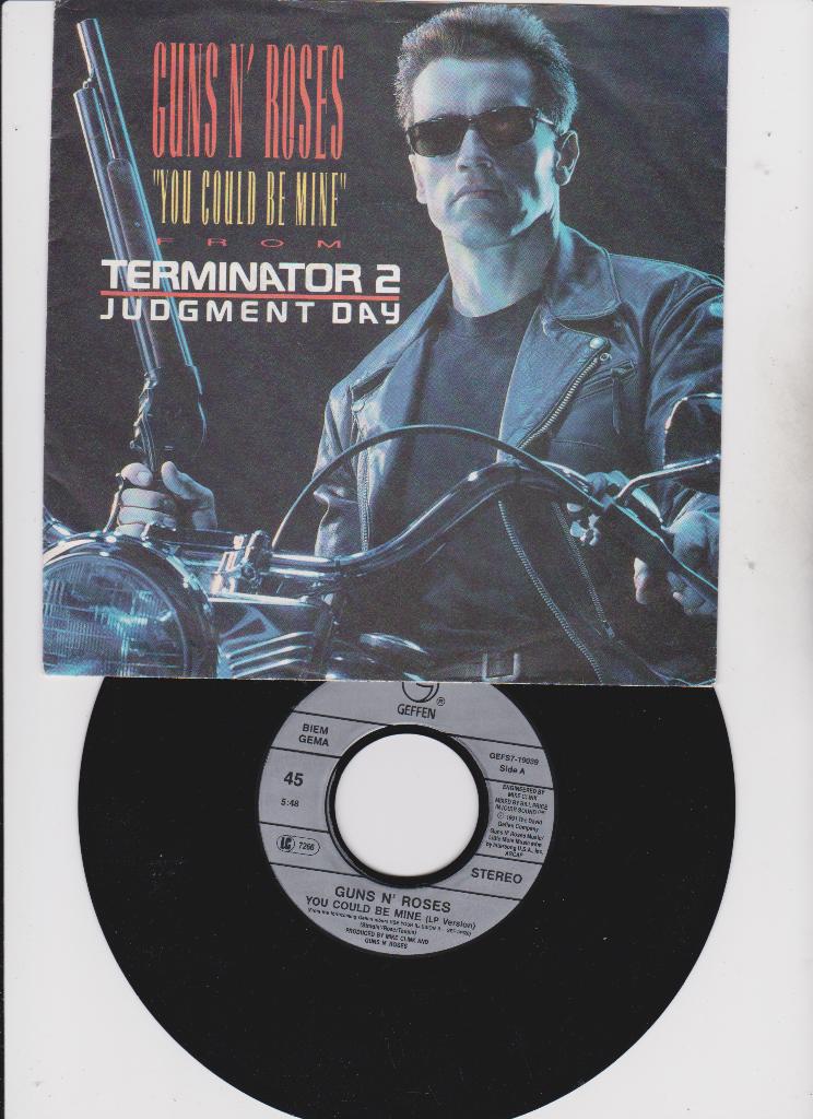 Guns N' Roses – You Could Be Mine  1991, Enlèvement ou Envoi, 1990 - 1999, Single, Comme neuf