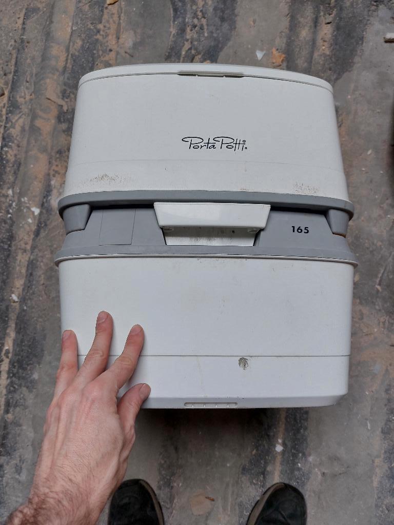 Porta potti draagbaar toilet, Caravans en Kamperen, Kampeeraccessoires, Ophalen, Gebruikt