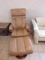 Relaxzetel Stressless, Ophalen, Gebruikt, Eenpersoons, Leer