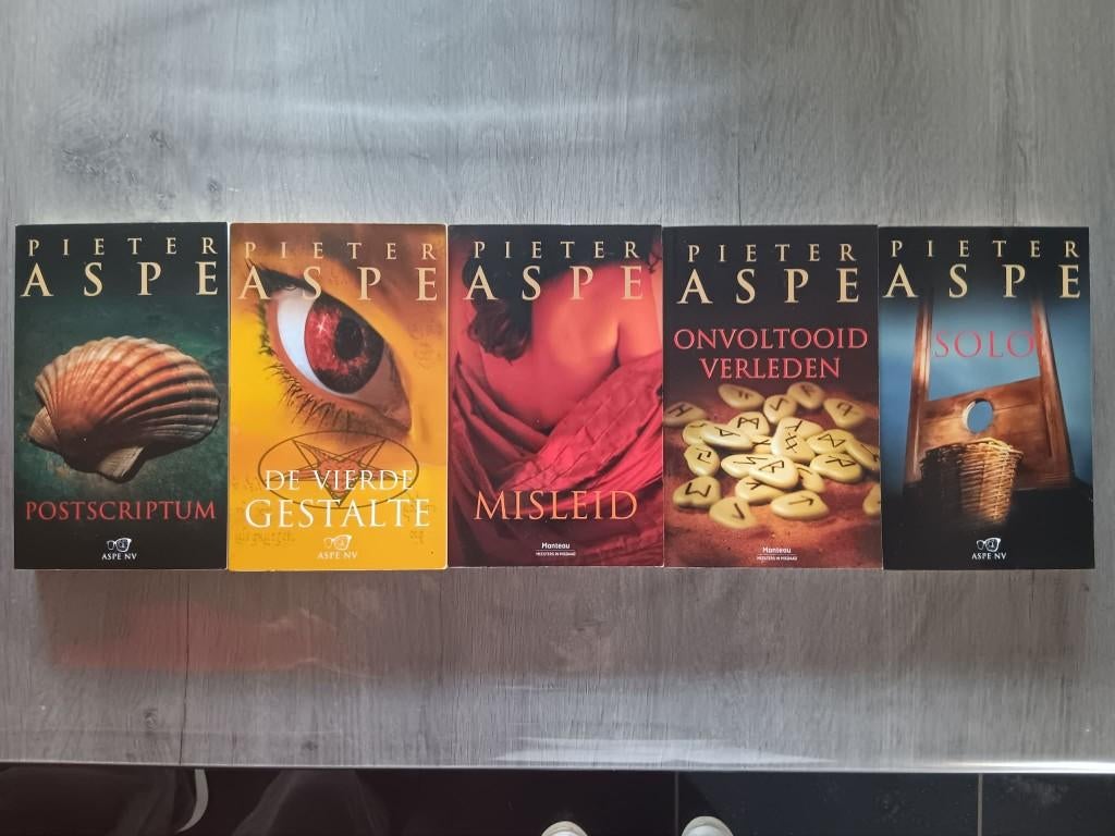 Boeken Aspe, Livres, Thrillers, Enlèvement ou Envoi, Comme neuf