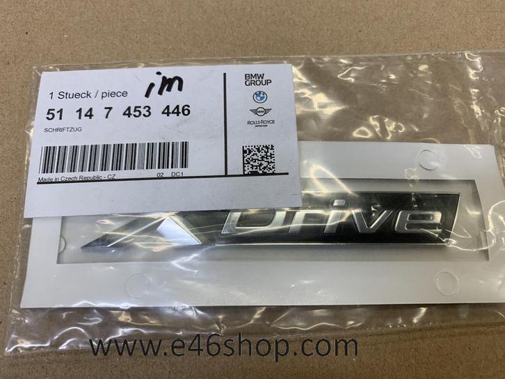 EMBLEEM BMW 3 G21 XDRIVE OE 51147453446, Auto-onderdelen, Carrosserie, BMW, Nieuw, Ophalen of Verzenden