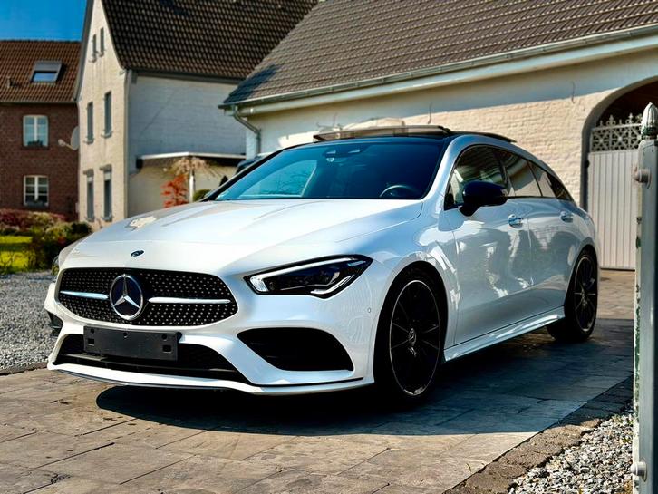 Mercedes-Benz CLA 180d Shooting Brake 2020 AMG PANO CAMERA, Auto's, Mercedes-Benz, Particulier, CLA, ABS, Achteruitrijcamera, Adaptieve lichten