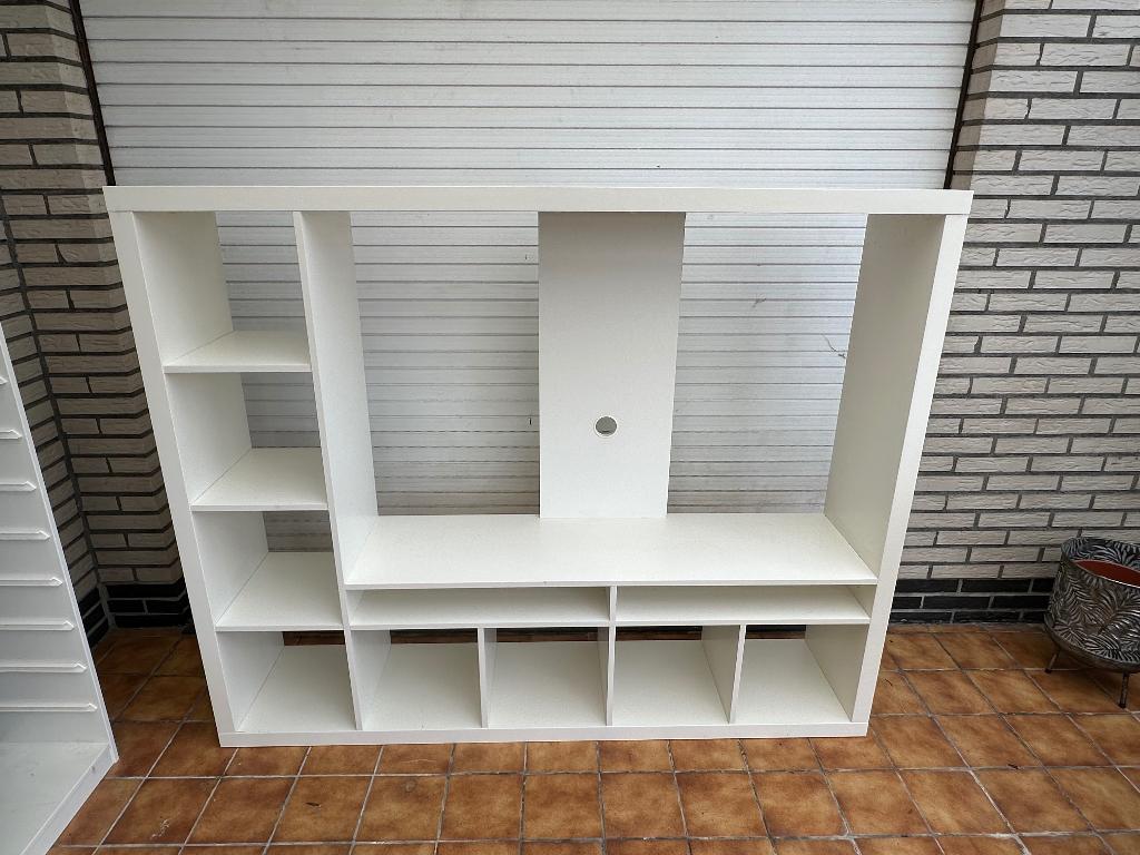 Ikea tv meubel lappland wit, Huis en Inrichting, Ophalen, Gebruikt