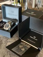 TAG Heuer Aquaracer Calibre 5 - 43mm. WAY2012BA0927 FULL SET, Handtassen en Accessoires, Staal, Staal, Polshorloge, Ophalen of Verzenden