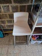 4 Chaises haute blanc laqué, Maison & Meubles