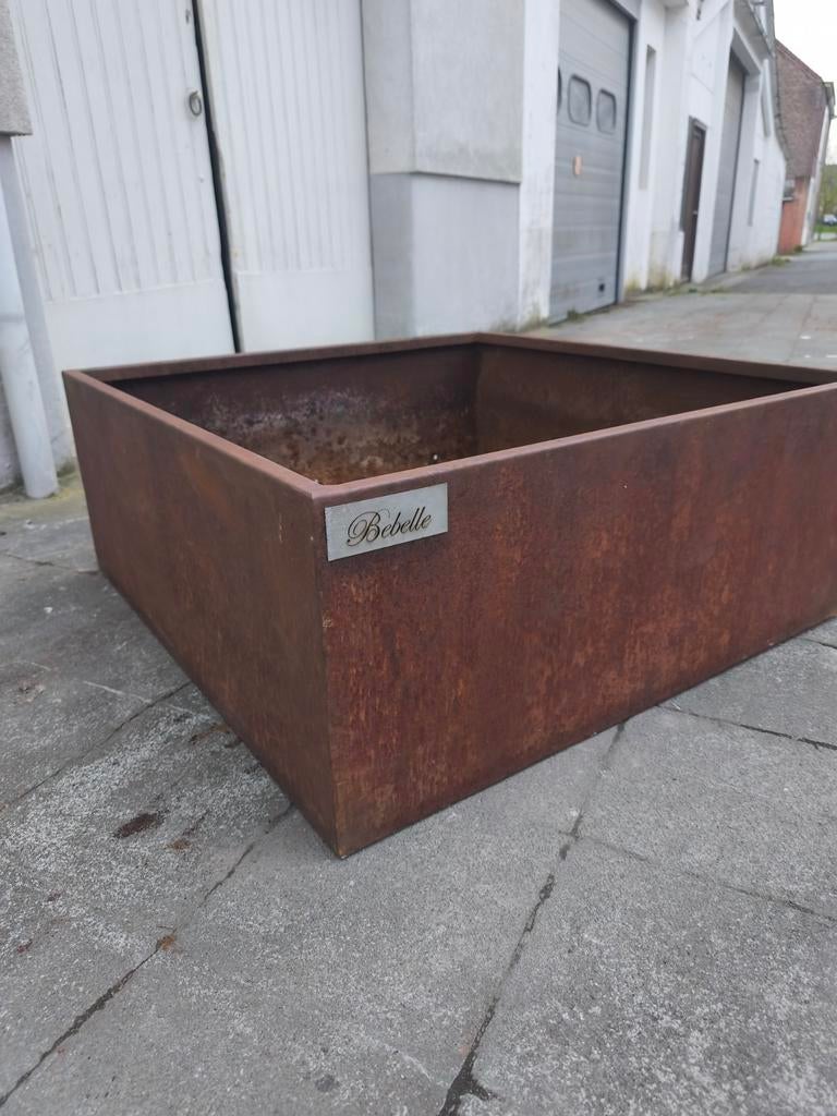 Jardinière en acier Corten, Tuin en Terras, Tuinmeubel-accessoires, Ophalen