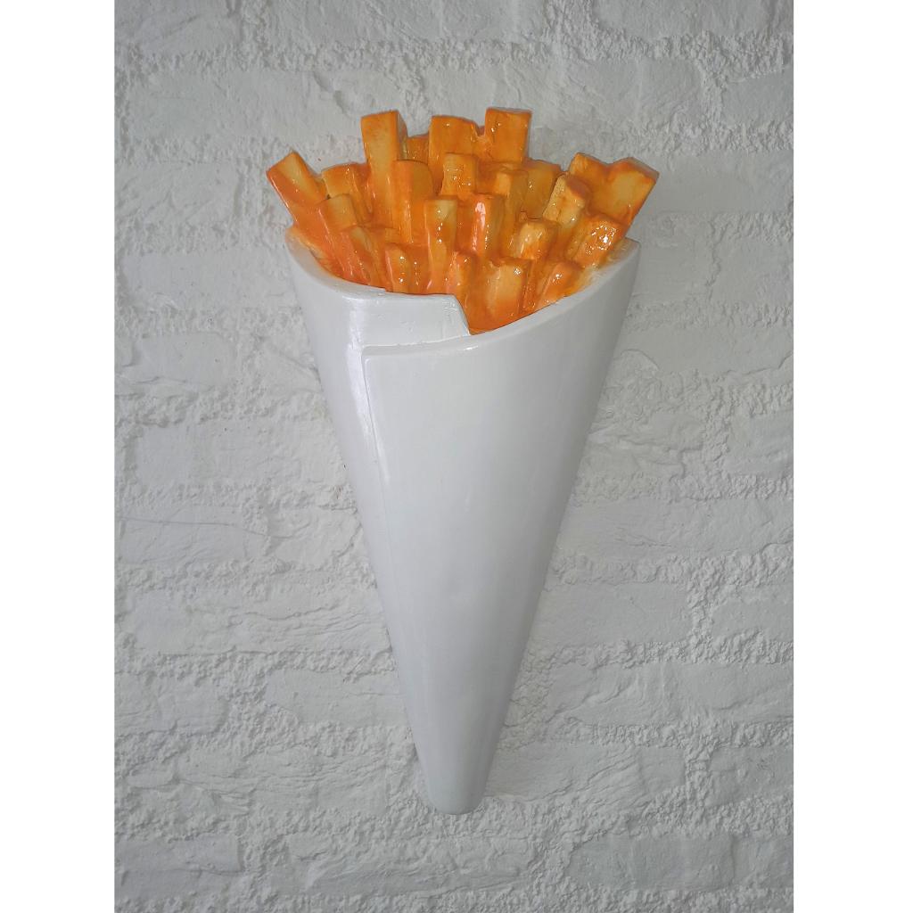 Patatzak Hangend Half – 50 cm Hoogte Platte uitvoering, Verzamelen, Merken en Reclamevoorwerpen, Ophalen, Nieuw