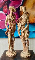 Chinese geluks-beelden in Ivorine, Antiek en Kunst, Ophalen