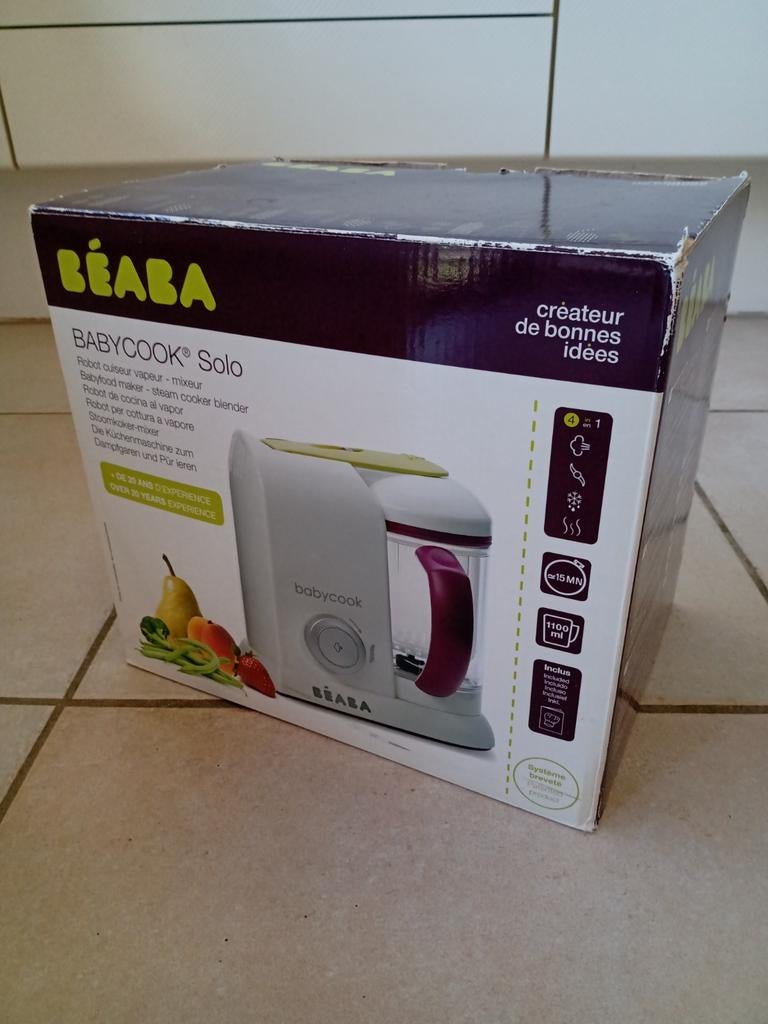 Beaba babycook Solo, Elektronische apparatuur, Keukenmixers, Ophalen of Verzenden, Gebruikt