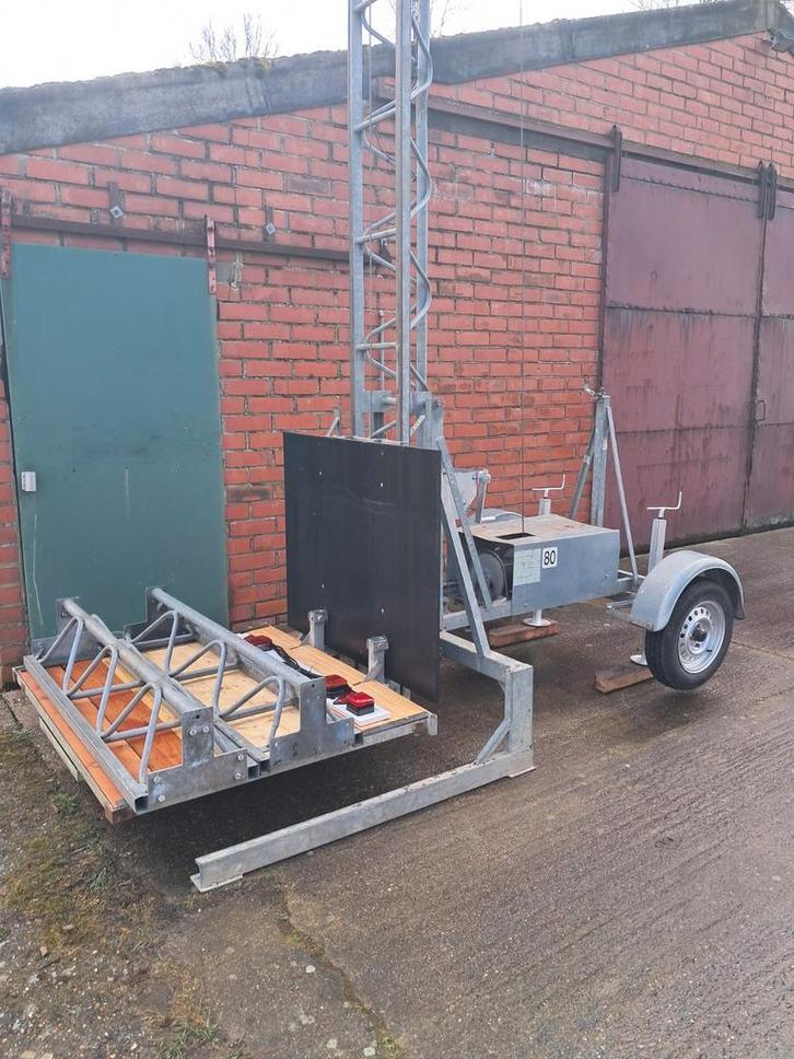 Bouwlift 220v 9m volledig vernieuwd draadloos, Bricolage & Construction, Monte-charges, Ascenseur de chantier, Enlèvement