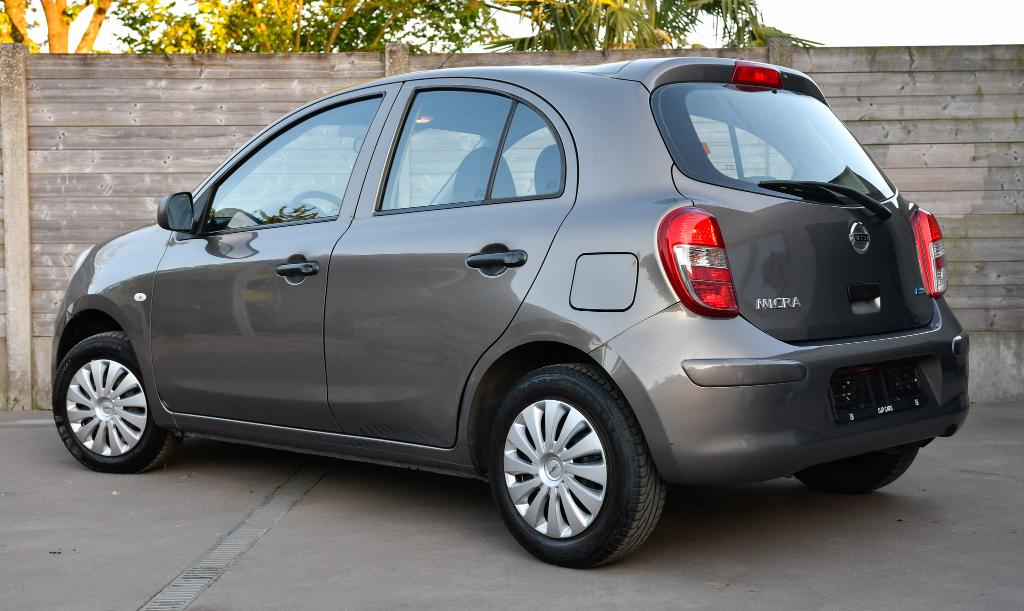 Nissan Micra 1.2i *AC*Propre*, Autos, Euro 5, Boîte manuelle, Entretenue par le concessionnaire, Noir