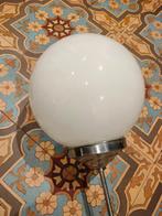 SUSPENSION VINTAGE, Maison & Meubles, Lampes | Suspensions, 75 cm ou plus, Suspension immeuble bruxellois, Verre, Enlèvement