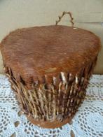 Curiosités tambour traditionnel 11cm art populaire Mali 1970, Enlèvement ou Envoi