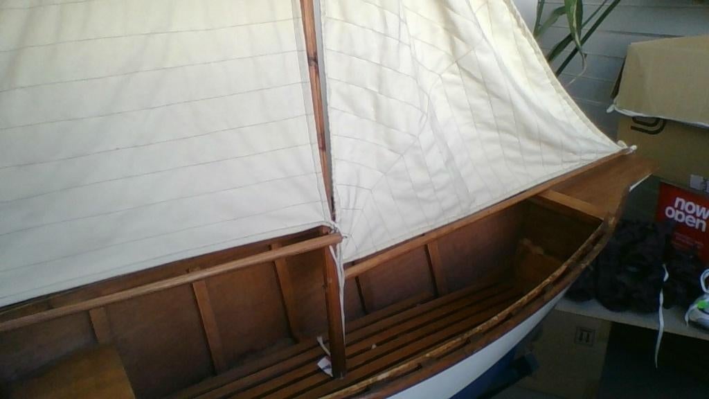 grote decoratie boot, Hobby en Vrije tijd, Modelbouw | Boten en Schepen, Ophalen, Zo goed als nieuw