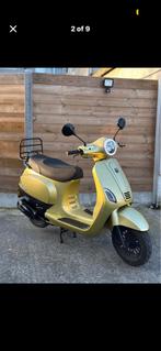GTS Toscana Dynamic 2024 Goud/Geel, Fietsen en Brommers, Brommers | Overige merken, Ophalen, Klasse A (25 km/u), Zo goed als nieuw