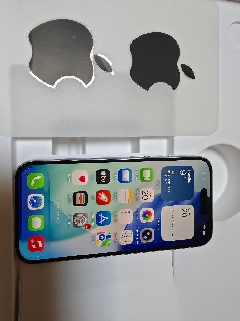 Iphone 15 256Gb Blanc, Télécoms, Téléphonie mobile | Apple iPhone, 256 GB, IPhone 15, Reconditionné, Enlèvement